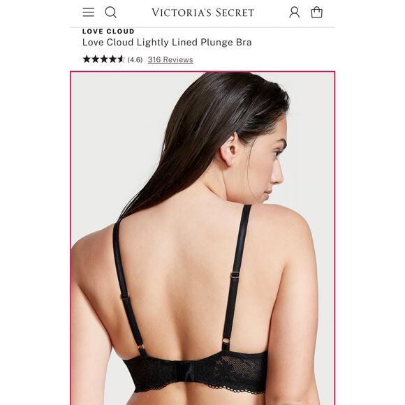 Victoria’s Secret Bra Love Cloud Bra 44DD NWT - Picture 2 of 11